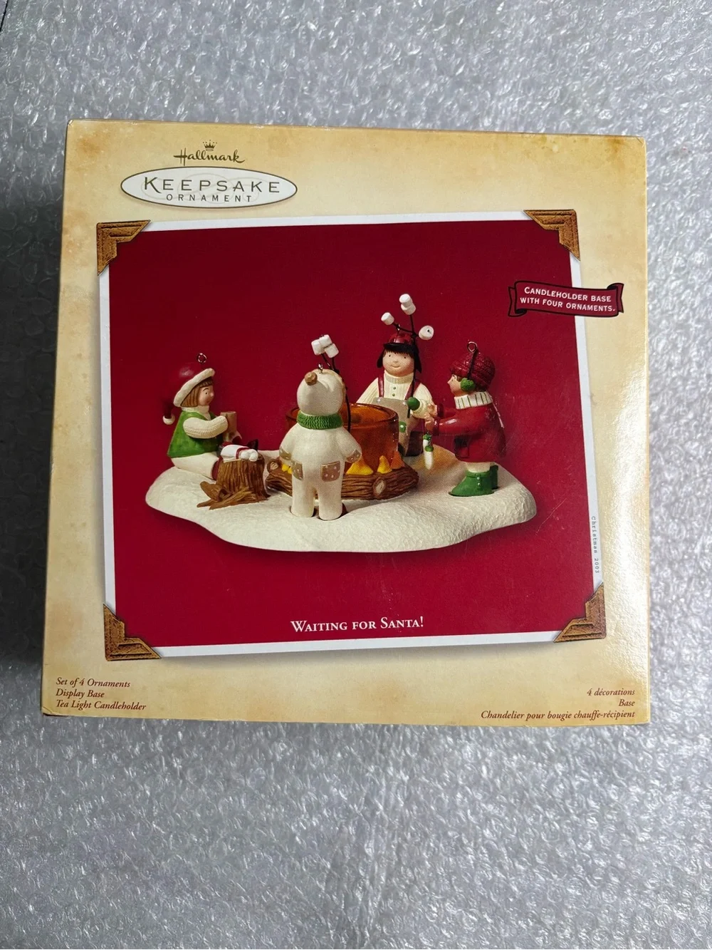 Hallmark Keepsake Ornament set titled